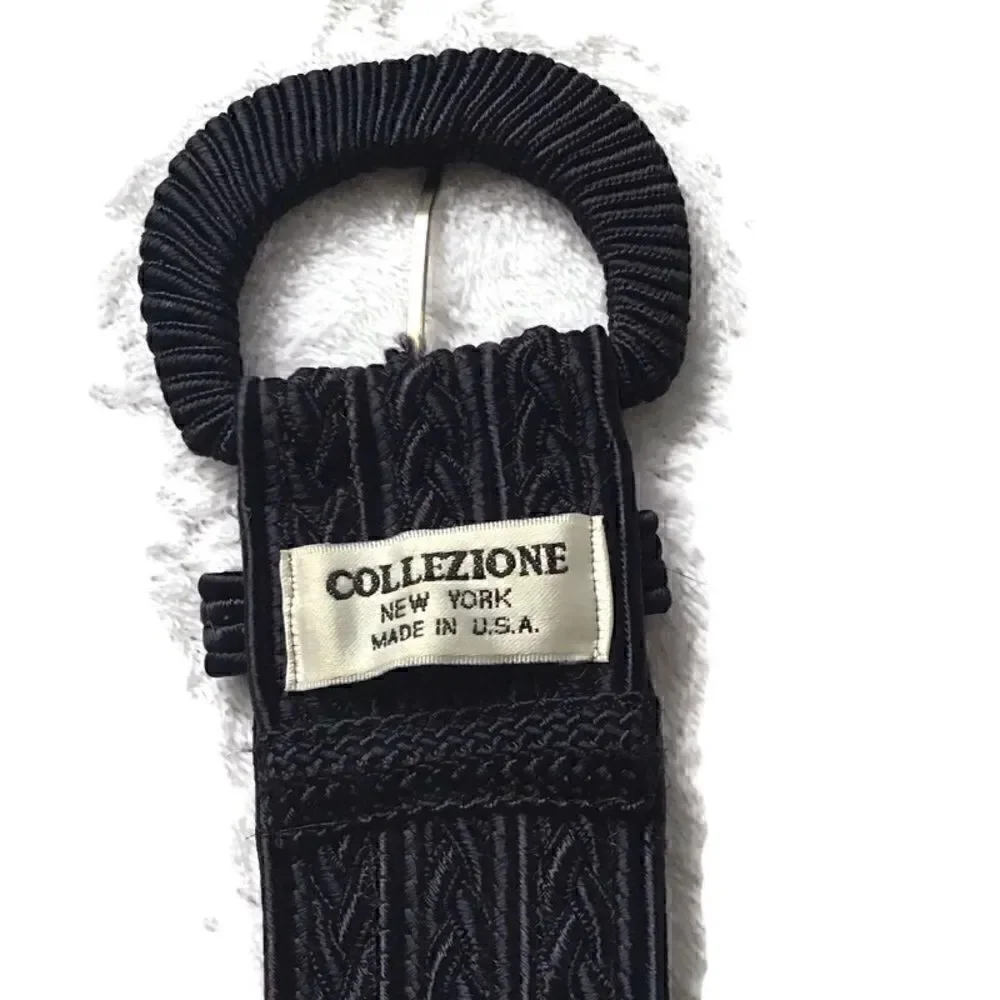 Collenzione Braided Cloth Dress Belt